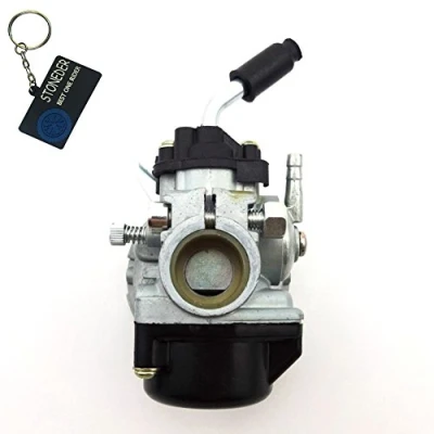 Immagine di STONEDER, carburatore da 19 mm per ciclomotori a due tempi 50 cc, 60 80 cc e minimoto/moto cross/quad 47 49