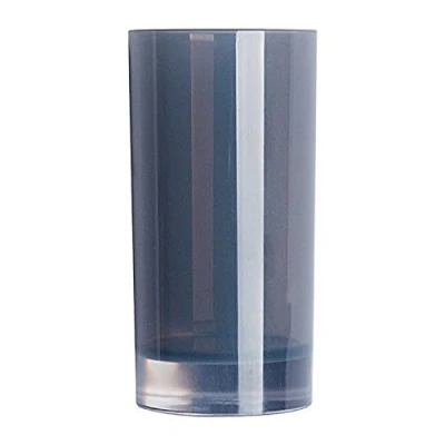 Immagine di Excelsa Linea Bagno Bicchiere Portaspazzolini, Grigio, 6.3 x 13 cm