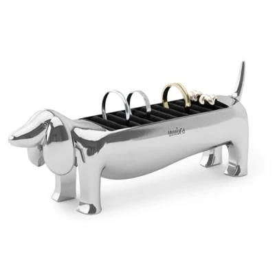 Immagine di Umbra Dachsie Porta anelli, Zinco, Cromo