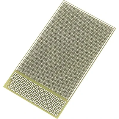 Immagine di Scheda IC epossidica (L x P) 95 mm 53 mm, 35 µm, passo: 1,27 Conrad Components SU520884, contenuto 1 pz.