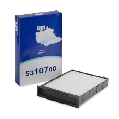 Immagine di UFI Filters, Filtro Abitacolo Antipolline 53.107.00, per Ricambio, Adatto a Auto, Applicabile su Diversi Modelli di Renault Megane