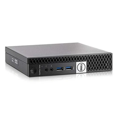 Immagine di Dell Optiplex 7040 Micro USFF Intel Quad Core i5 1TB SSD Hard Drive 16GB Memoria Windows 10 Pro Business Desktop Computer Mini PC (ricondizionato), Nero Antracite