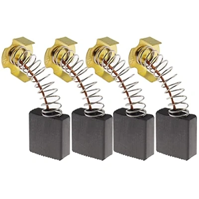 Immagine di ECSiNG 2 Paia Di Spazzole Carbone 7x17x17mm Compatibile Con Rexon M2500A Troncatrice Parti Ricambio Per Utensili Elettrici Accessori