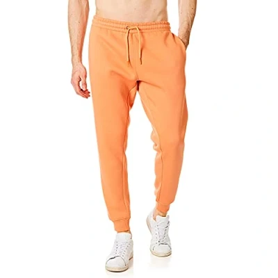 Immagine di Ript Performance Essentials By Mens Soft Touch Loungewear Tuta Pantaloni da Jogging, Arancione, S Uomo