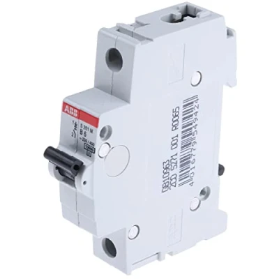 Immagine di ABB, Interruttore, S200 MCB 6A 4 poli tipo B 10kA