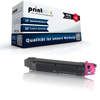 Immagine di Cartuccia toner compatibile con Kyocera Ecosys m6030cdn m6530cdn p6130cdn 1t02nrbnl0 tk5140 TK 5140 m di Rosso Magenta Office Print Serie