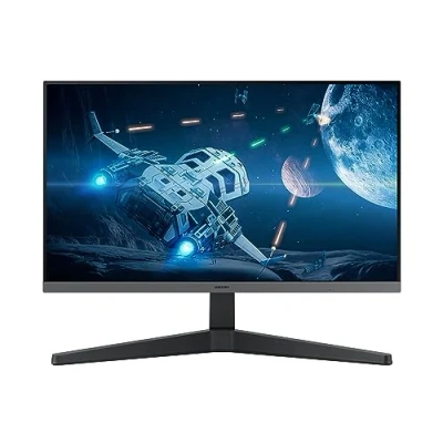 Immagine di SAMSUNG LS24C332GAUXEN Monitor S3 S33GC 24&quot; con pannello IPS, frequenza di aggiornamento 100Hz, AMD FreeSync, modalità gioco, Eye Saver &amp; Less Screen Flickering, nero