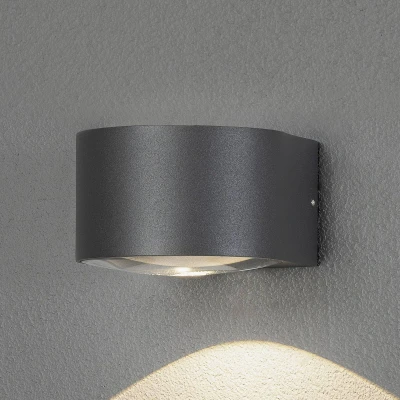 Immagine di Konstsmide Gala 7881 370 Lampada da parete per esterno, ERP: F (A G) LED (monocolore) 6 W Antracite