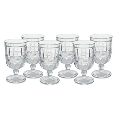 Immagine di Nobilis Set 6 calici in vetro trasparente 275 ml