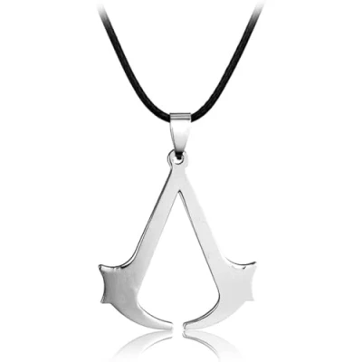Immagine di WJJKG Collana Di Assassin&#039;S Creed Ciondolo A Doppio Coltello Gioielli Personalità Semplice