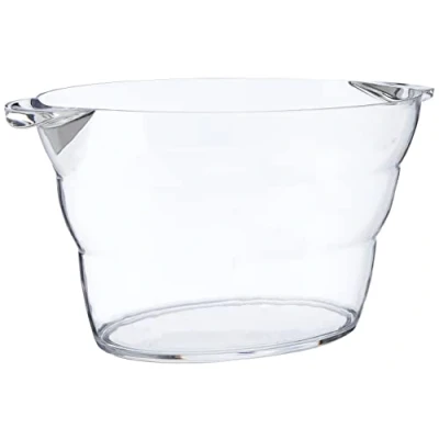 Immagine di Lacor Secchio Ghiaccio Bottiglia Acrilico 13 lt, Trasparent, 47x29x24cm