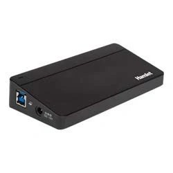 Immagine di Hamlet XHUB70036 Hub di interfaccia USB 3.0 (3.1 Gen 1) Type B 5000 Mbit/s Nero B, A, 3.0, Mbit/s, Nero, RoHs, WEEE)