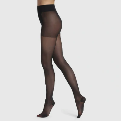 Immagine di DIM Collant Contenitività Perfetta Plumetis 25D Donna x1, Nero, M