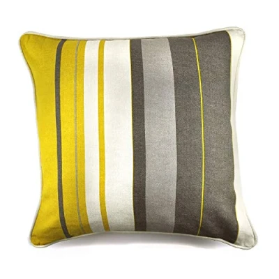 Immagine di Fusion Mansfield Cuscino, 100% Cotone, Ochre, W43cm (17) x L43cm