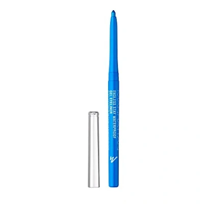 Immagine di Manhattan Endless Stay Eyeliner gel resistente all&#039;acqua, 004 aqua sparkle blu, a lunga durata, anti sbavatura e impermeabile, senza temperino, confezione da 1 pz.