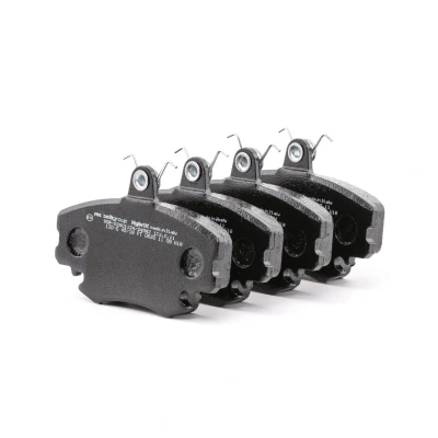 Immagine di metelligroup 22 0120 0 Pastiglie Freno Anteriori E Posteriori, Made in Italy, Pezzo di Ricambio per Auto/Automobile, Kit da 4 Pezzi, Certificate ECE R90, Prive Rame