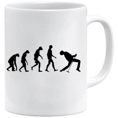 Immagine di Acen &quot;Freddie Mercury Evolution Tazza in Ceramica, Colore: Bianco, 11 oz