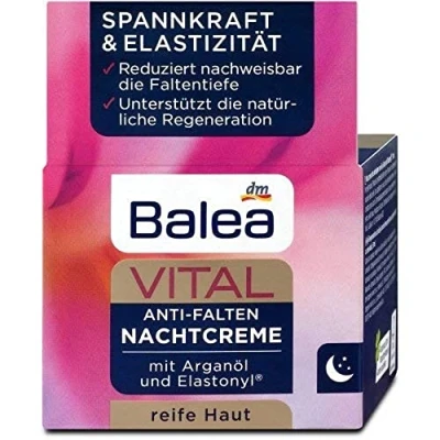 Immagine di Balea Crema notte Vital, antirughe antirughe, 50 ml