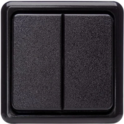 Immagine di Kopp Programma Standard a Parete, Nero, Interruttore di Serie, 10 A, 250 V, 513505005