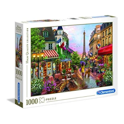 Immagine di Clementoni Puzzle Flores en Paris 1000pzs Does Not Apply Collection Flowers in 1000 Pezzi, Multicolore, One size, 39482