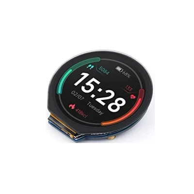 Immagine di Waveshare 1.28inch Round Touch LCD Display Module for Raspberry Pi,Raspberry Pi Pico,Arduino,240x240 Resolution 65K RGB Colors IPS Screen with GC9A01 Driver And CST816S Chip,SPI I2C Interface