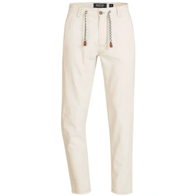 Immagine di Indicode Uomini Veneto Pants Pantaloni in Lino e Cotone Fog S