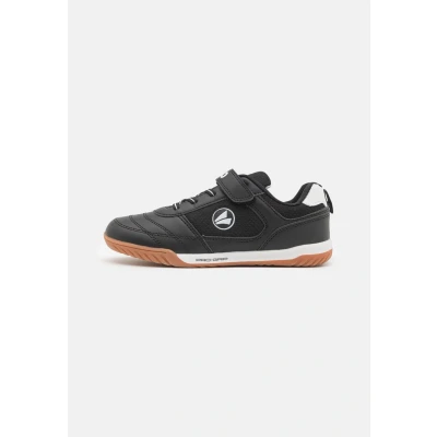 Immagine di JAKO SH Winger Unisex Scarpe da calcetto per bambini, Taglia: 38, Jet black/white Finta pelle / tessuto