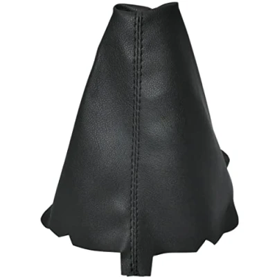 Immagine di Aerzetix C59164 Cuffia soffietto per leva del cambio compatibile con Audi A4 B8, A5 8T dal 2008 al 2015 colore: nero in pelle sintetica