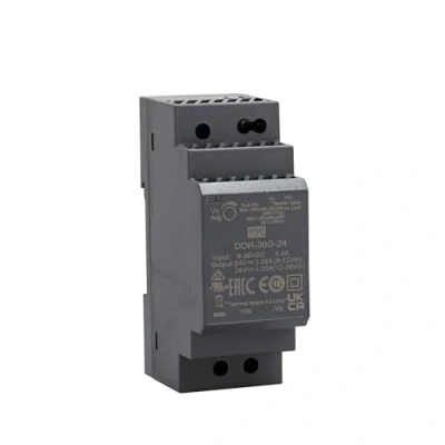 Immagine di Mean Well DDR 30G 24 Convertitore DC/DC per guida DIN V/DC 1.25 A 30 W Num. uscite:1 x Contenuto 1 pz.