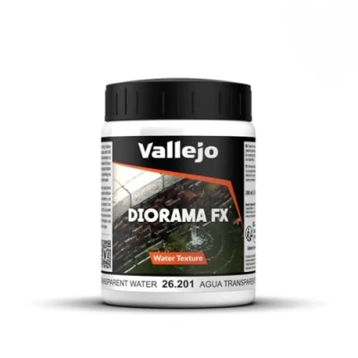 Immagine di Acrylicos Vallejo Game Effects Vernice Effetto di Acqua Trasparente, 200 ml, Trasparente (Transparent Water)