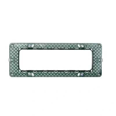 Immagine di SUPPORTO 7 MODULI 7M PER SCATOLA CASSETTA 507 COMPATIBILE VIMAR PLANA ETTROIT