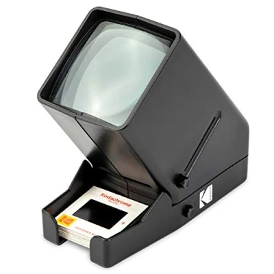 Immagine di Kodak 35mm Slide Viewer Visore per diapositive Ingrandimento 3x, Illuminazione LED, Funzionamento a batteria