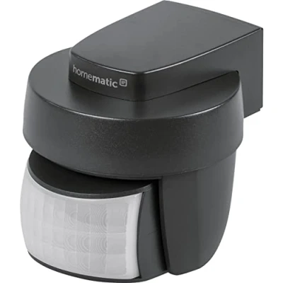 Immagine di Homematic IP Smart Home HmIP SMO A 2 Rilevatore di movimento con sensore crepuscolare, per esterni, antracite