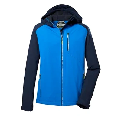 Immagine di killtec Uomo Giacca softshell/giacca outdoor con cappuccio KOS 265 MN SFTSHLL JCKT, dark navy, XL, 41263 000