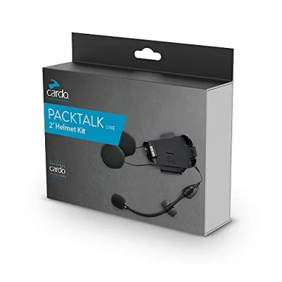 Immagine di Cardo SRAK0032 Cavaliere della Scala Audio e Microfono Kit con Aste Ibride Cavo per Packtalk
