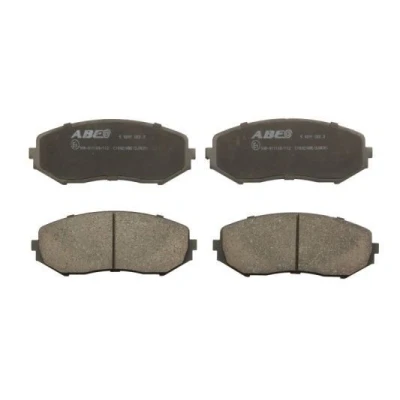 Immagine di ABE C18021ABE Kit pastiglie freno Assale anteriore con segnalatore acustico usura SUZUKI: GRAND VITARA 2 SUV, 1 Cabriolet