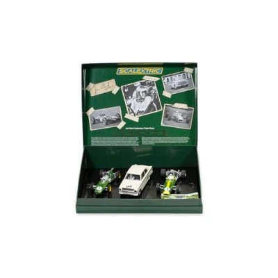 Immagine di Scalextric Cars C4395A The Legend of Jim Clark Confezione da 3 slot auto giocattolo per piste corsa o set, idee regalo bambini piccoli ragazzo/ragazza dai 5 anni