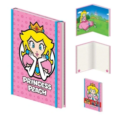 Immagine di Pyramid International Super Mario Peach Taccuino formato A5, qualità premium
