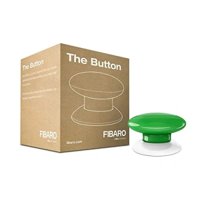 Immagine di FIBARO FGPB 101 5 Il Tasto, Z Wave Controller di Scena, 0 W, 3.6 V, Verde