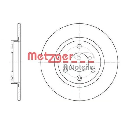 Immagine di REMSA 6070.00 Disco freno Assale anteriore 238, 238 8 3 pieno PEUGEOT: 106 II Hatchback, I CITROËN: Saxo AX