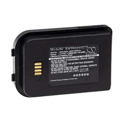Immagine di vhbw batteria sostituisce Bluebird Pidion BIP 6000, 6000_E per lettore di codici a barre, POS (5200mAh, 3,7V, Li Ion)