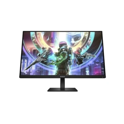 Immagine di HP OMEN 27s Monitor da 27 Pollici, Pannello IPS 16:9 FHD 240 Hz, 1 ms, Display HDR 400, Antiriflesso, 400 Nits, AMD FreeSync, VESA 100x100 mm, HDMI 2.0, DisplayPort, USB A, B, Nero