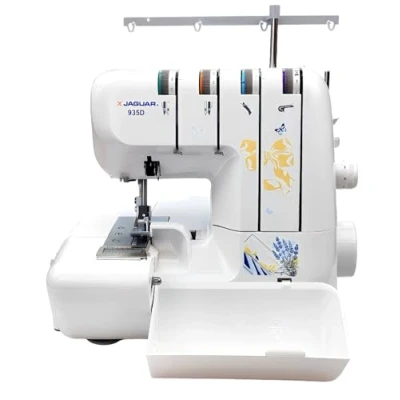 Immagine di Jaguar 935D Serger, macchina da cucire overlock, include grande confezione di accessori