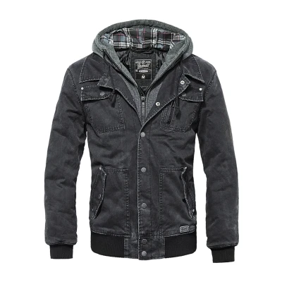 Immagine di Brandit Dayton Giacca di jeans, Uomo, Taglia: Small, Black