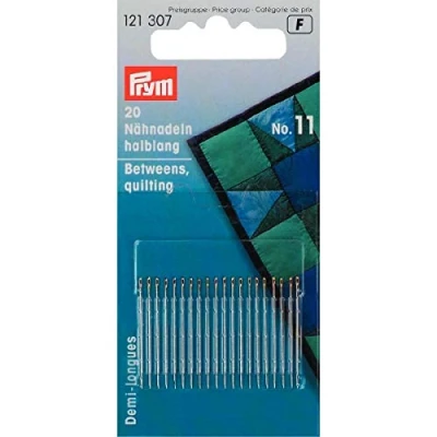 Immagine di Prym Quilting Needles, Silver, 10.5 x 4.9 0.2 cm