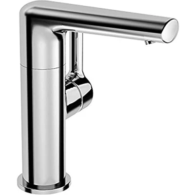 Immagine di Hansa, Batteria monoforo monocomando per lavabo Hansaronda 5534, comando con leva laterale, cromato, 55342203