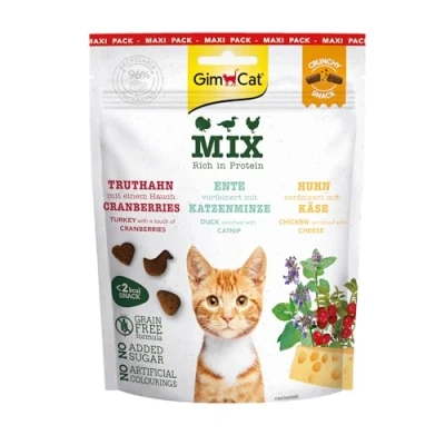 Immagine di GimCat Crunchy Snacks Mix croccante e ricco di proteine 1 sacchetto (1 x 140 g)