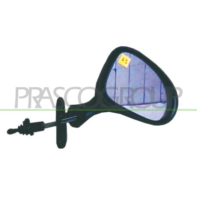 Immagine di Specchio retrovisore esterno Prasco DW3207123 Dx nero manuale regolabile dall&#039;interno, convesso