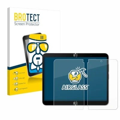 Immagine di brotect Pellicola Protettiva Vetro per Microsoft Surface Duo 2 (Display interno) Protezione Schermo [Durezza Estrema 9H, Chiaro]