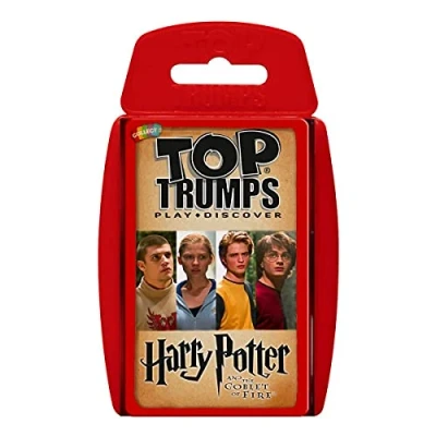 Immagine di Top Trumps Giochi di Carte Harry Potter e il Calice Fuoco Italia da Gioco con Trivia per 2 o Più Giocatori Età 6+ Perfetto i Fan